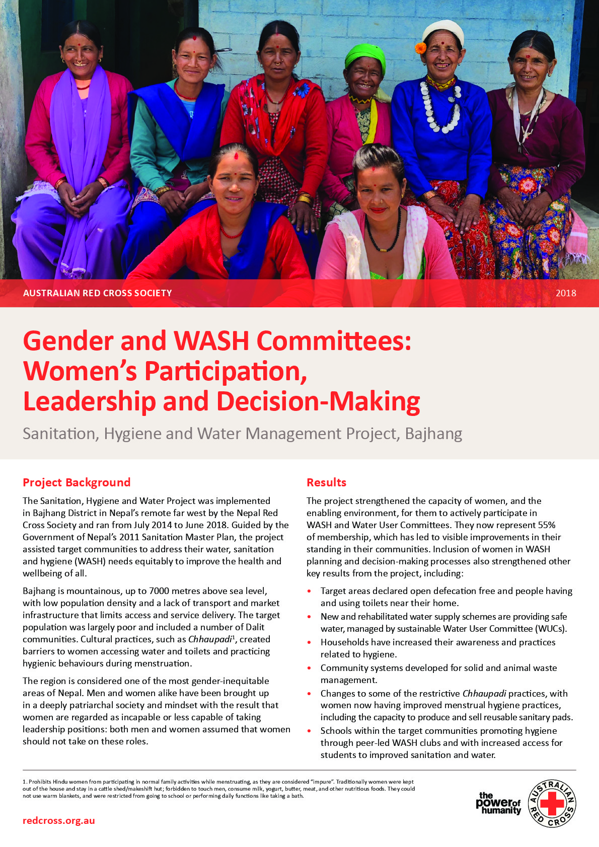Gender and WASH Committees